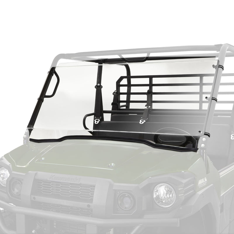 Kolpin Uncoated Full Fixed Windshield, Kawasaki Mule PRO FXT A2