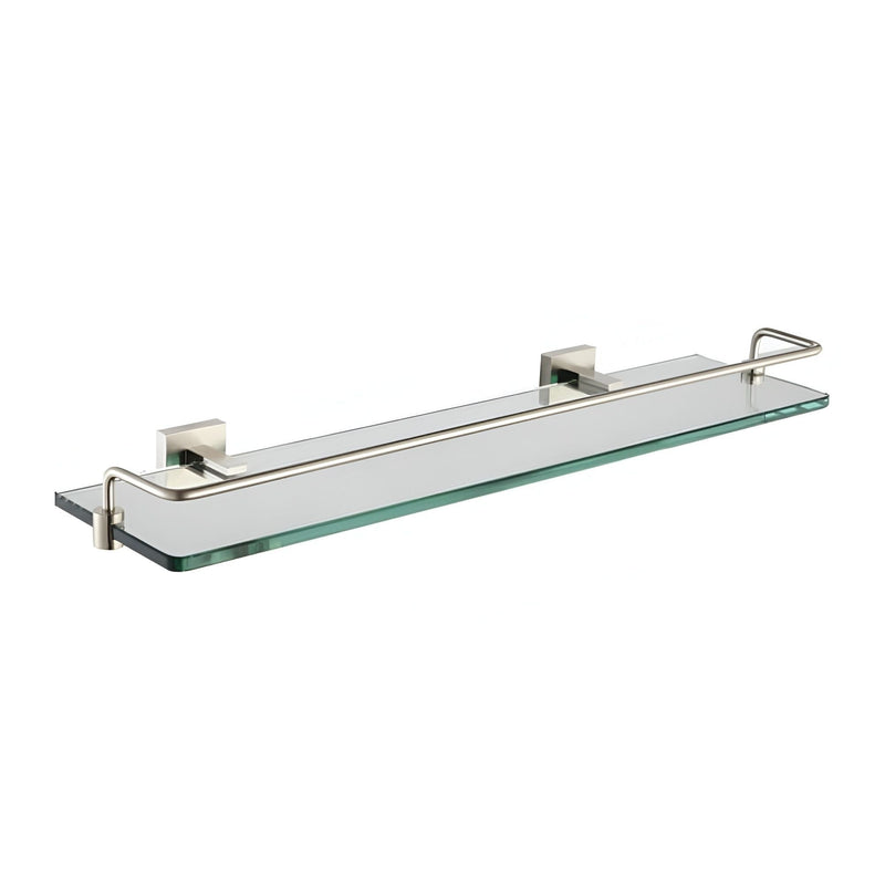KRAUS Bathroom Accessories Rust-Resistant Shelf with Railing C3