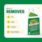 Krud Kutter Brush-Wash Cleaner & Renewer For Oil, Latex & Enamel Paint, Non-Toxic, 946-mL