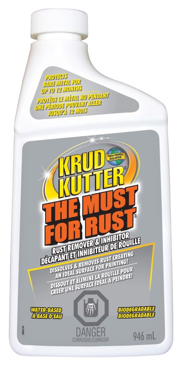 Krud Kutter Water-Based Liquid Rust Remover & Inhibitor, Biodegradable, 946-mL J3