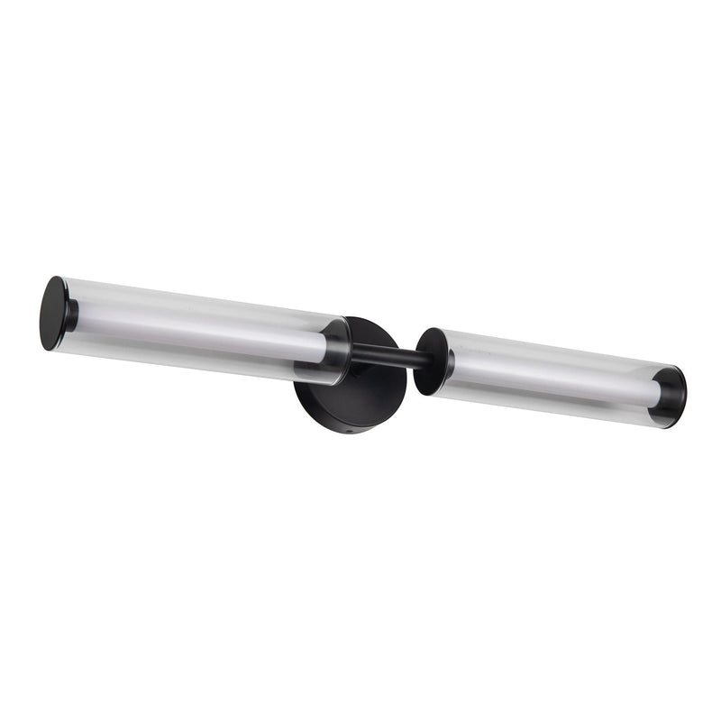 Kuzco Braga 5-in Vanity Light, Black N5