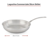 Lagostina 3-Ply Clad Commercial Frypan, 26-cm
