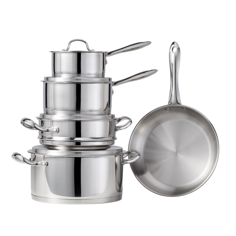 Lagostina Avanti Stainless Steel Cookware Set, 9-pc H4