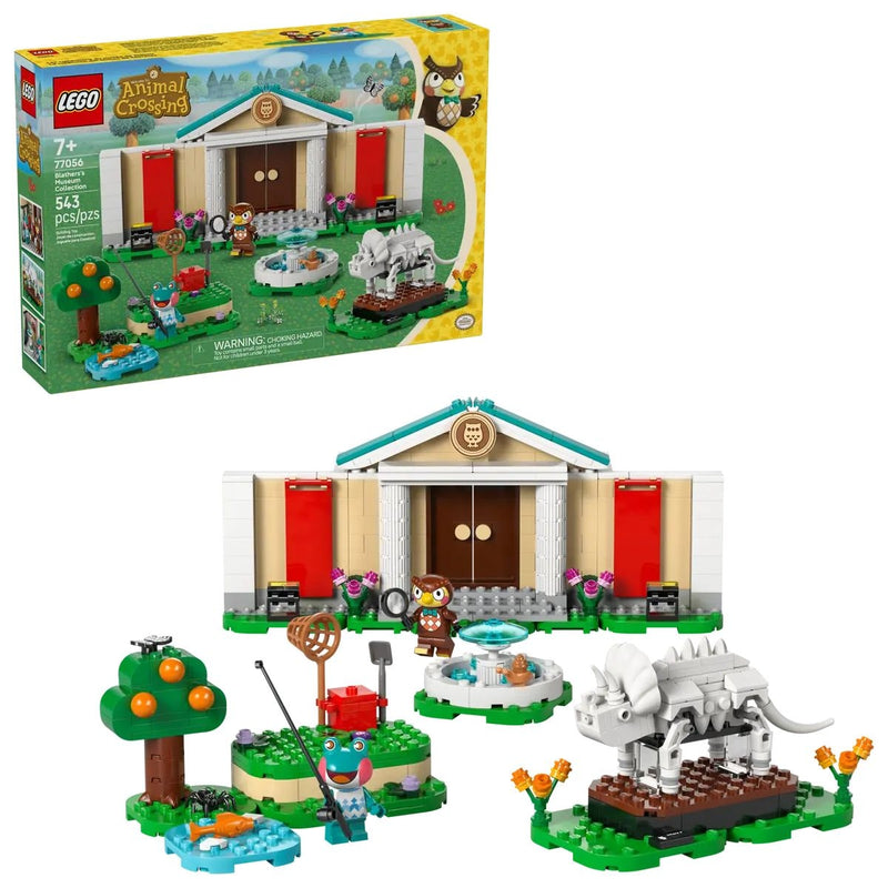 LEGO Animal Crossing Blathers's Museum Collection - 77056, 543-pcs, Ages 7+ W5