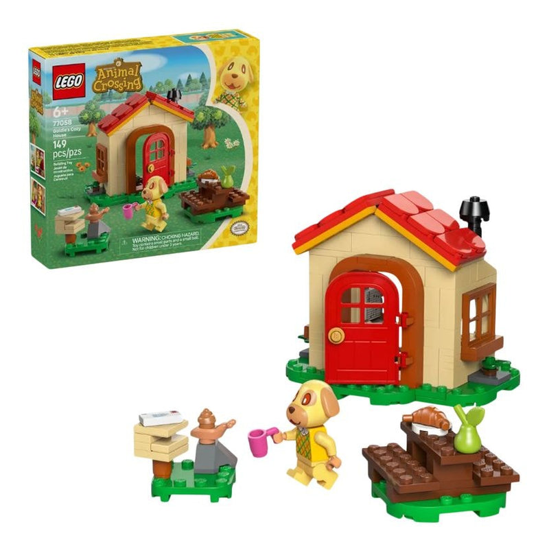LEGO Animal Crossing Goldie's Cozy House - 77058, 149-pcs. Ages 6+ K5