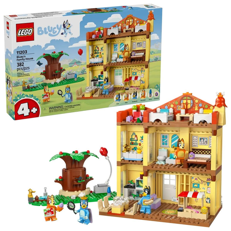 LEGO Bluey's Family House - 11203, 382-pcs, Ages 4+ P5
