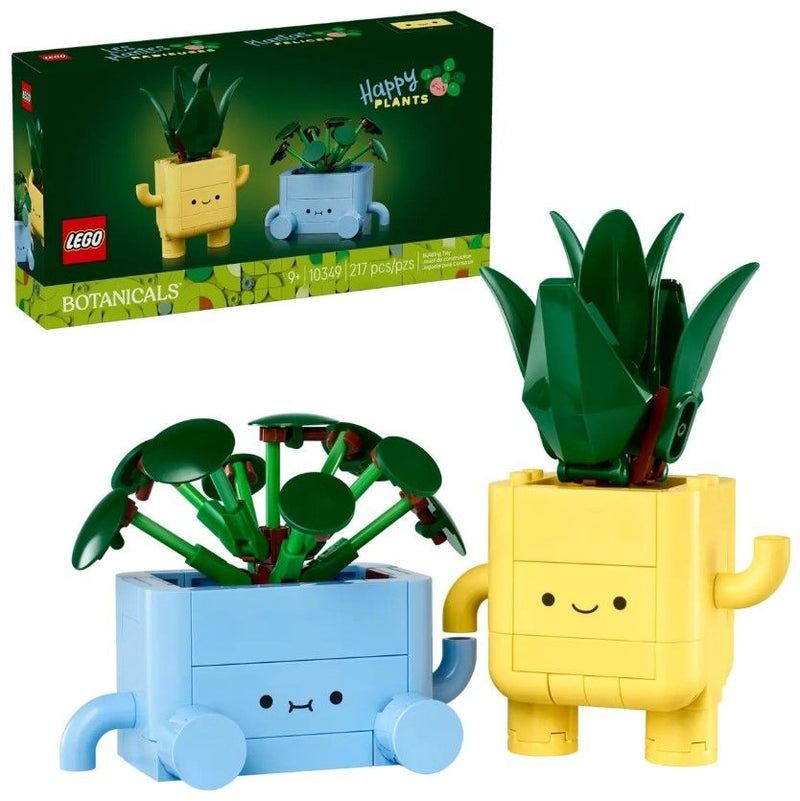 LEGO Botanicals Happy Plants - 10349, 217-pcs, Ages 9+ U3