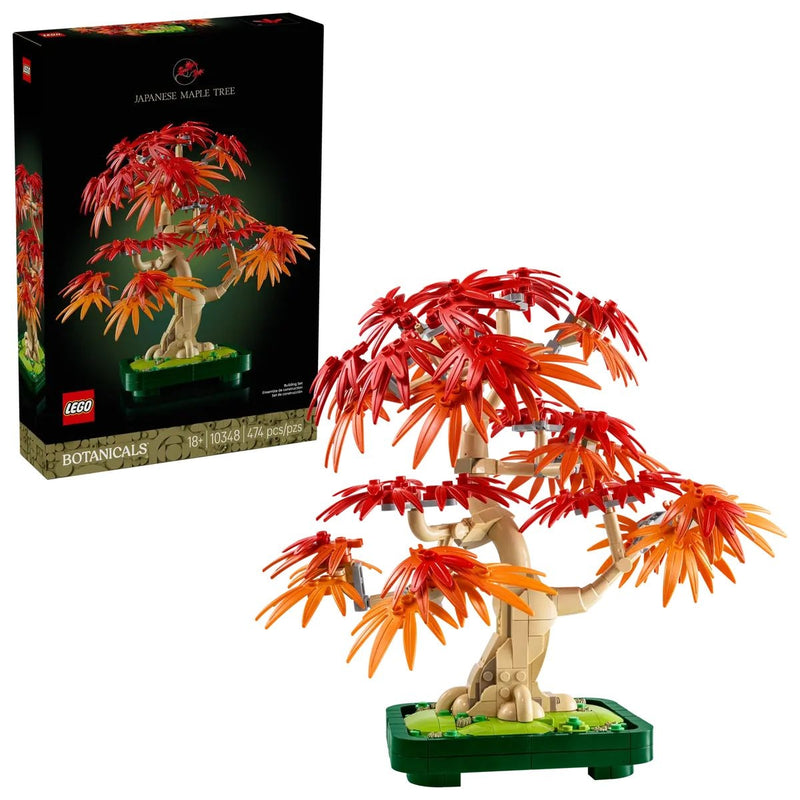 LEGO Botanicals Japanese Red Maple Bonsai Tree - 10348, 474-pcs, Ages 18+ T2
