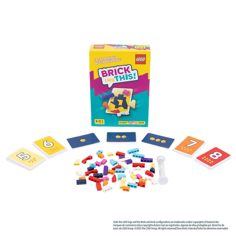 LEGO Brick Like This 2-8 Player Card Game for Ages 7+ G4