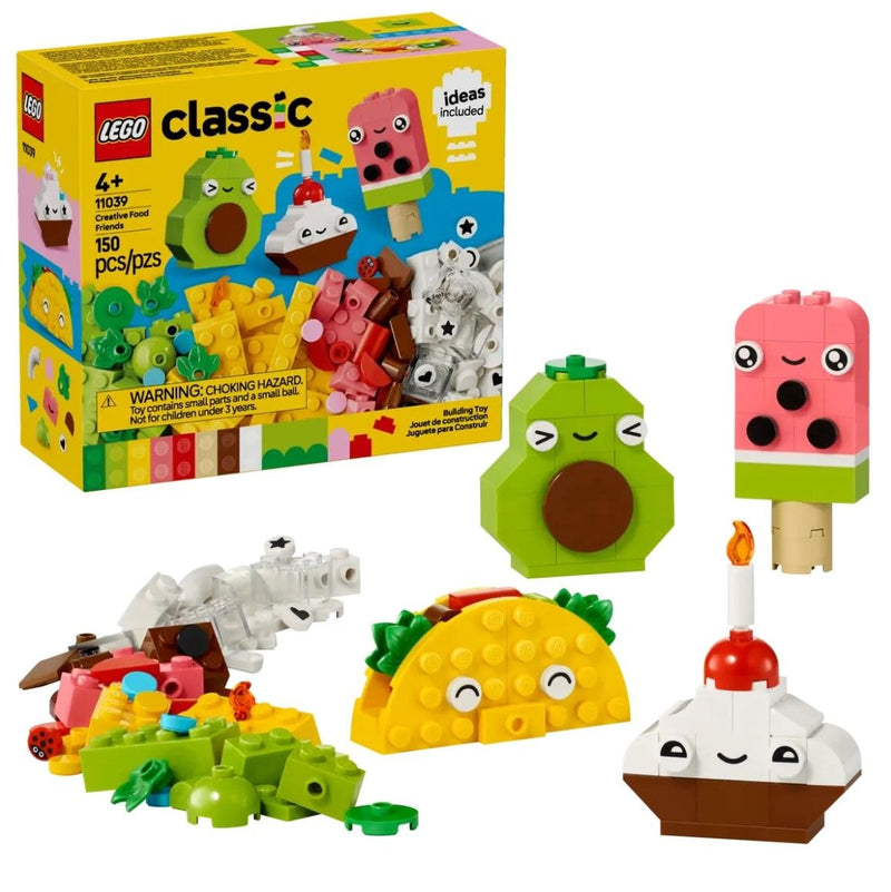 LEGO Classic Creative Food Friends - 11039, 150-pcs, Ages 4+ C3