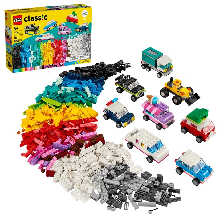 LEGO Classic Creative Vehicles Car Building Toy 11036 O1