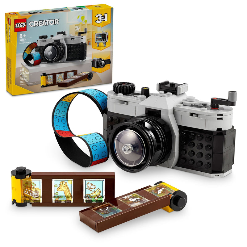 LEGO Creator Retro Camera Toy - 31147, 261-pcs, Ages 8+ H1