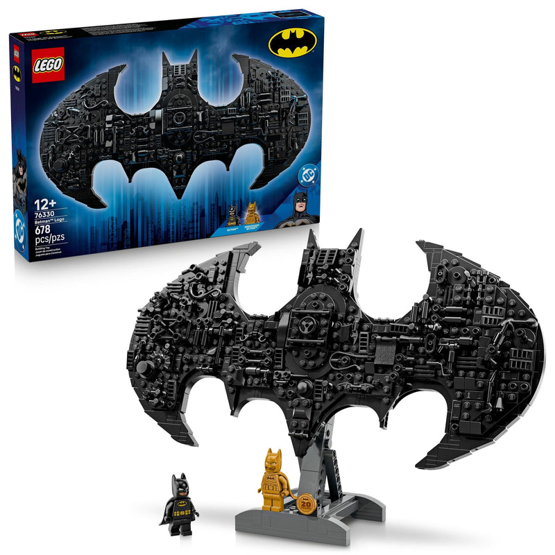 LEGO DC Batman: Batman Logo Building Set - 76330, 678-pcs, Ages 12+ I2