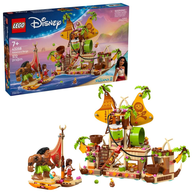 LEGO Disney Kakamora Barge - 43258, 572-pcs, Ages 7+ C0
