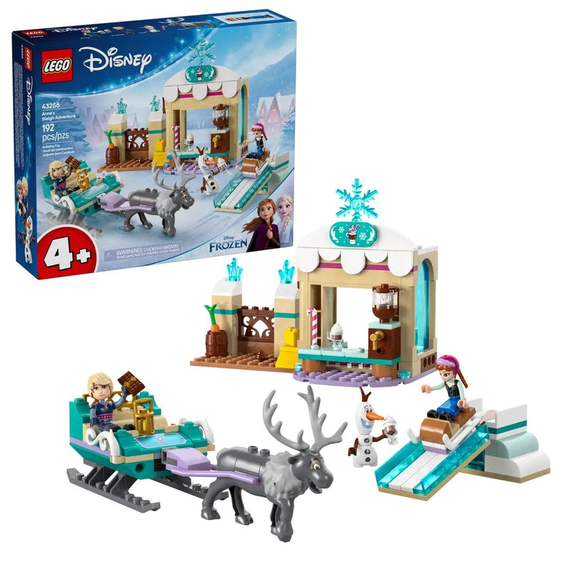 LEGO Disney Princess Anna's Sleigh Adventure - 43256, 174-pcs, Ages 5+ I0