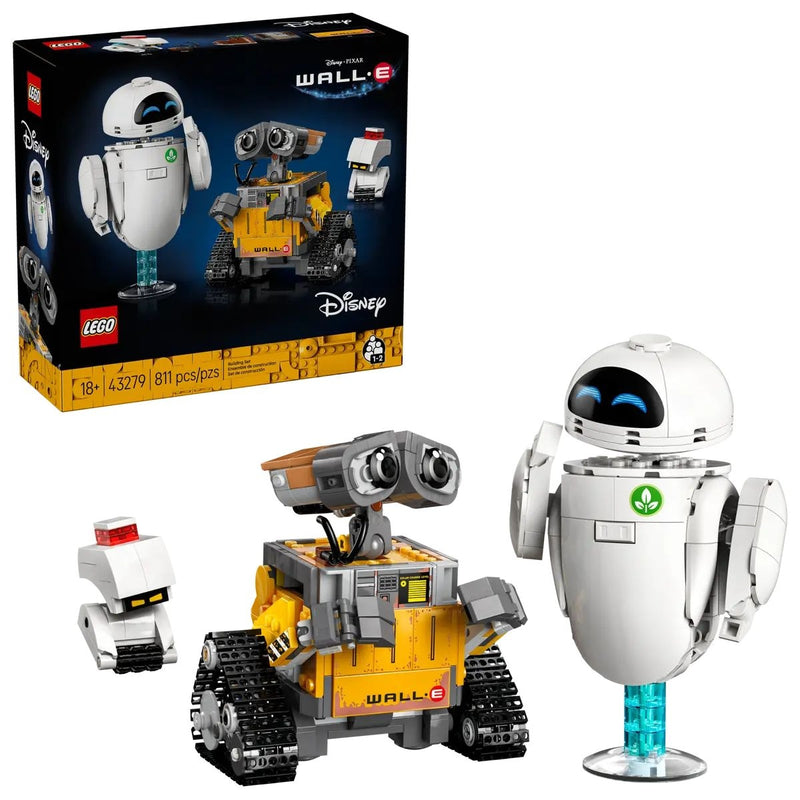 LEGO Disney Wall-e and Eve - 43279, 811-pcs, Ages 18+ B3