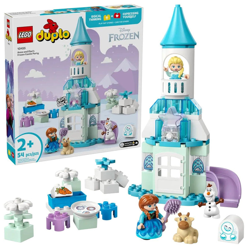 LEGO DUPLO Disney Anna and Elsa’s Frozen Castle Party - 10455, 54-pcs, Ages 2+ B6