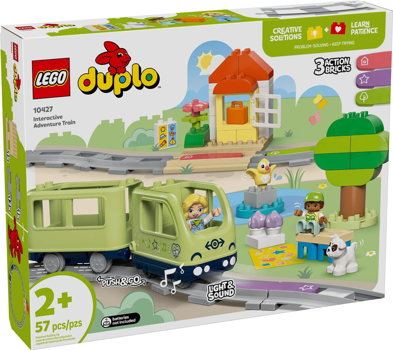 LEGO Duplo Interactive Adventure Train - 10427, 57-pcs, Ages 2+ B5