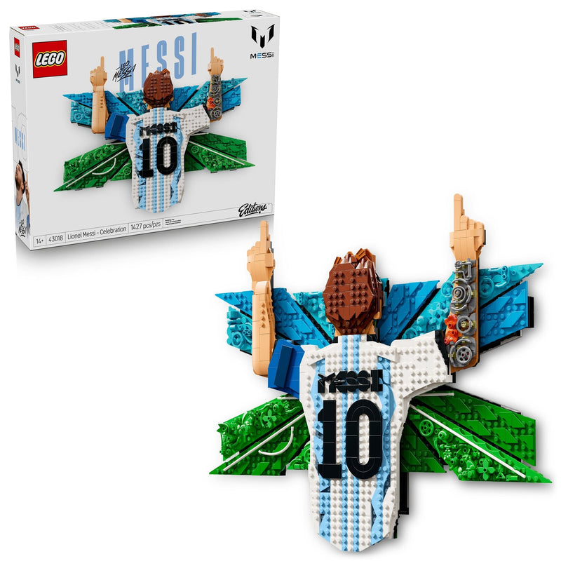 LEGO Editions Lionel Messi Celebration - 43018, 1427-pcs, Ages 14+ F6