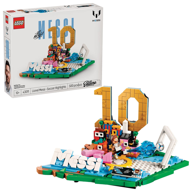 LEGO Editions Lionel Messi, Soccer Highlights - 43011, 500-pcs, Ages 10+ J1