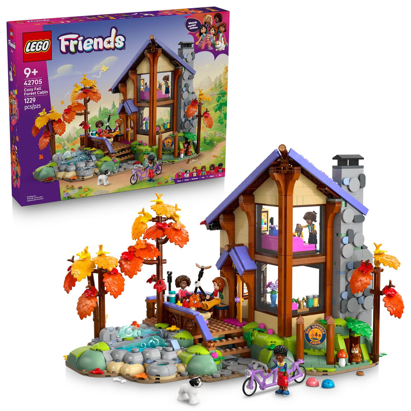 LEGO Friends Cozy Fall Forest Cabin 42705 Z9