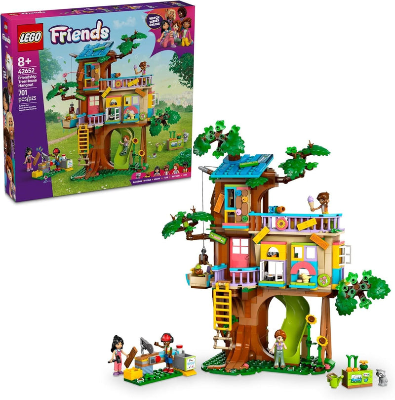LEGO Friends Friendship Tree House Hangout Set - 42652, 701-pcs, Ages 8+ S1