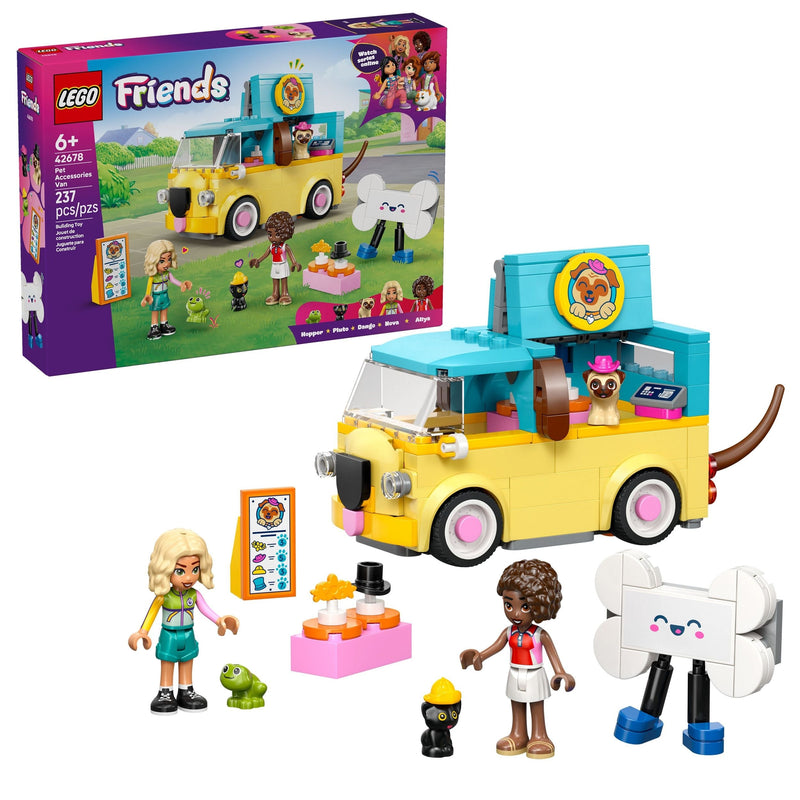 LEGO Friends Pet Accessories Van - 42678, 237-pcs, Ages 6+ J1