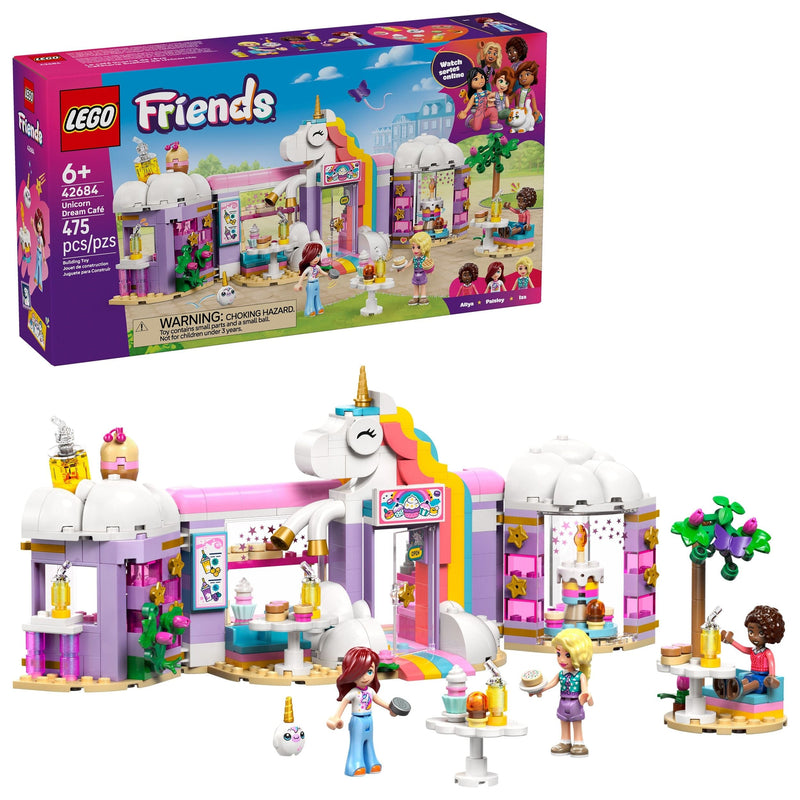 LEGO Friends Unicorn Dream Café - 42684, 475-pcs, Ages 6+ L2