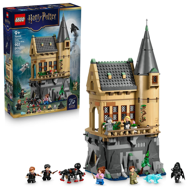 LEGO Harry Potter Hogwarts Castle: Hospital Wing Toy Building Set - 76463, 907-pcs, Ages 9+ N1