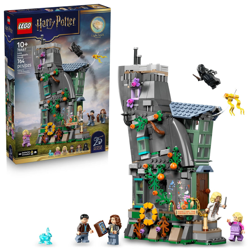 LEGO Harry Potter Luna Lovegood's House Toy Building Set- 76467, 764-pcs, Ages 10+ P9