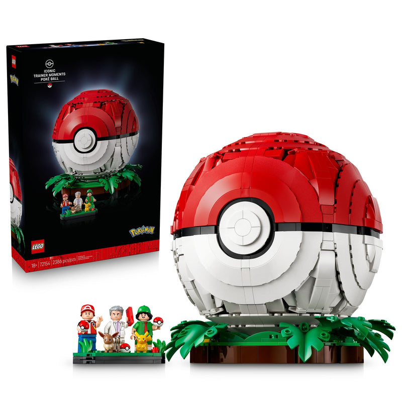 LEGO Iconic Trainer Moments Poké Ball 72154 I9