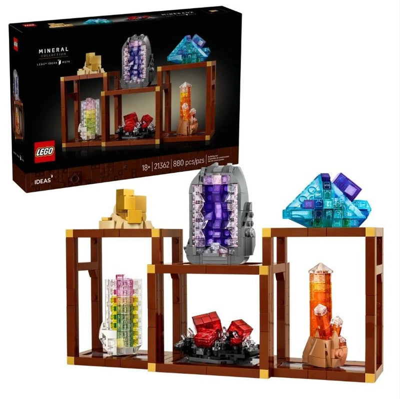 LEGO Ideas 21362 Mineral Collection for Ages 18+, 880-pc N3