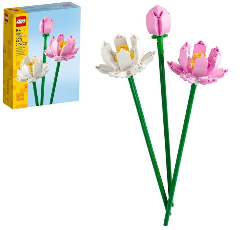 LEGO Lotus Flowers Building Set - 40647, 220-pcs, Ages 8+ G0
