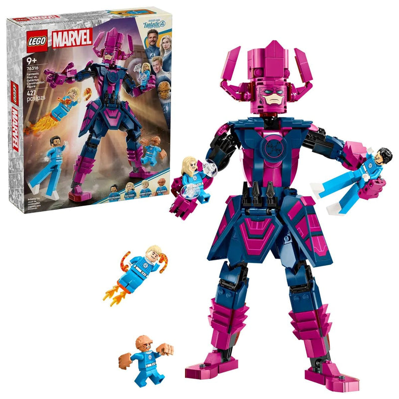 LEGO Marvel Fantastic Four vs. Galactus Construction Figure - 76316, 427-pcs, Ages 9+ G6