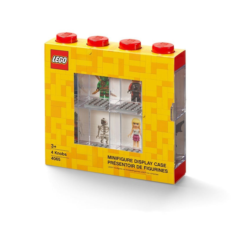 LEGO Minifigure 8-Figure Blue Display Case for Ages 5+ H7