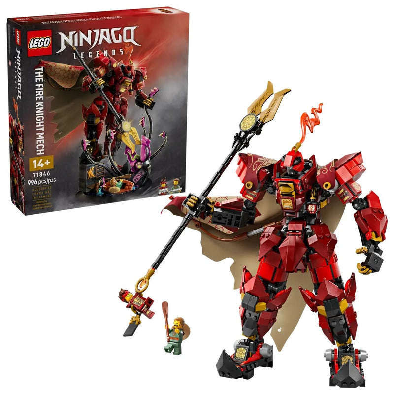 LEGO Ninjago The Fire Knight Mech - 71846, 996-pcs, Ages 14+ F6