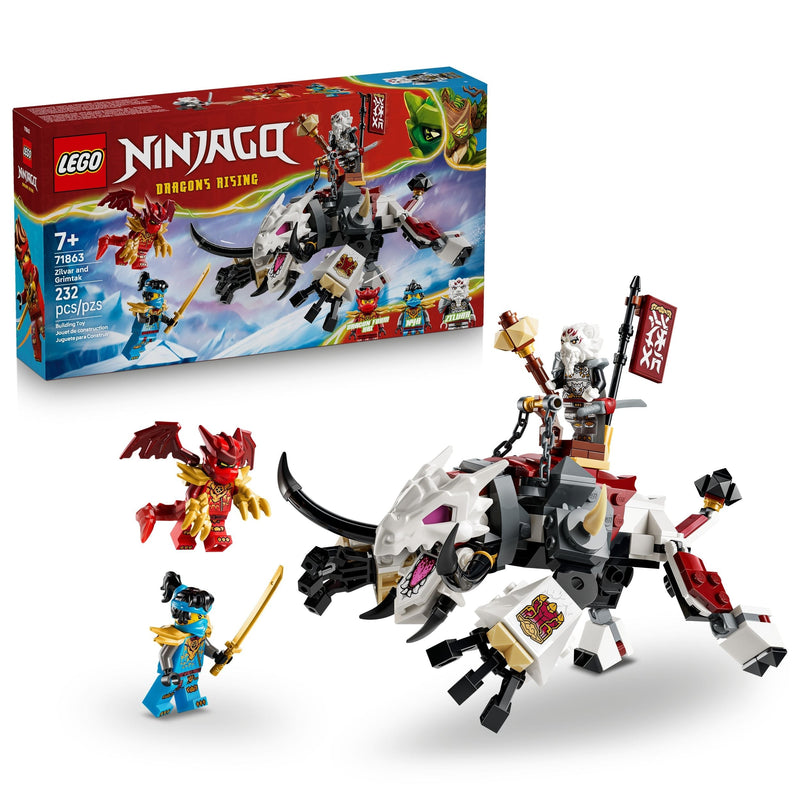 LEGO Ninjago Zilvar and Grimtak the Dragon Beast 71863 F6