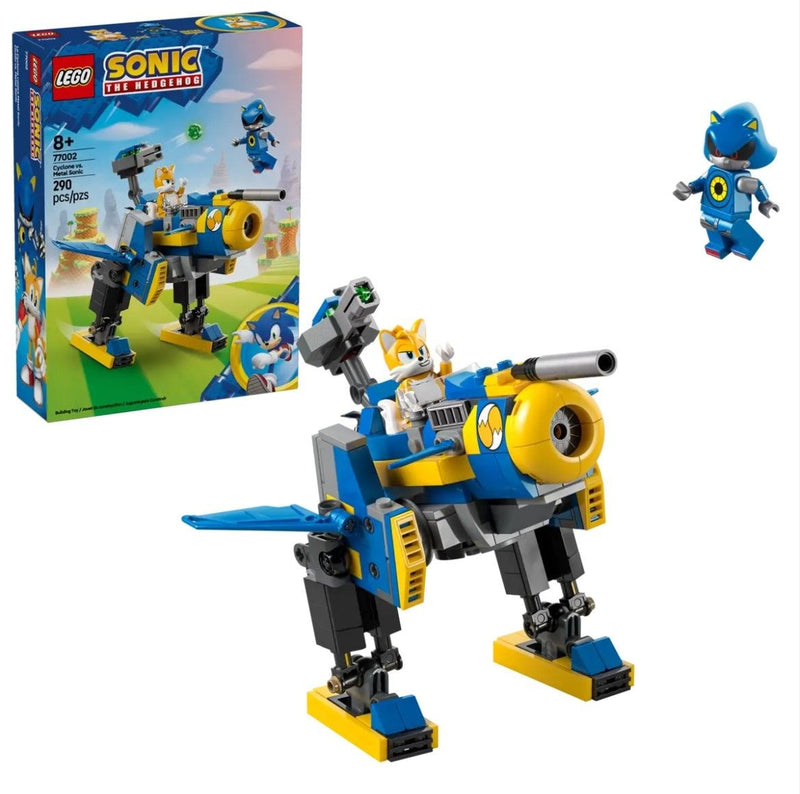 LEGO Sonic Cyclone vs. Metal Sonic - 77002, 290-pcs, Ages 8+ R6