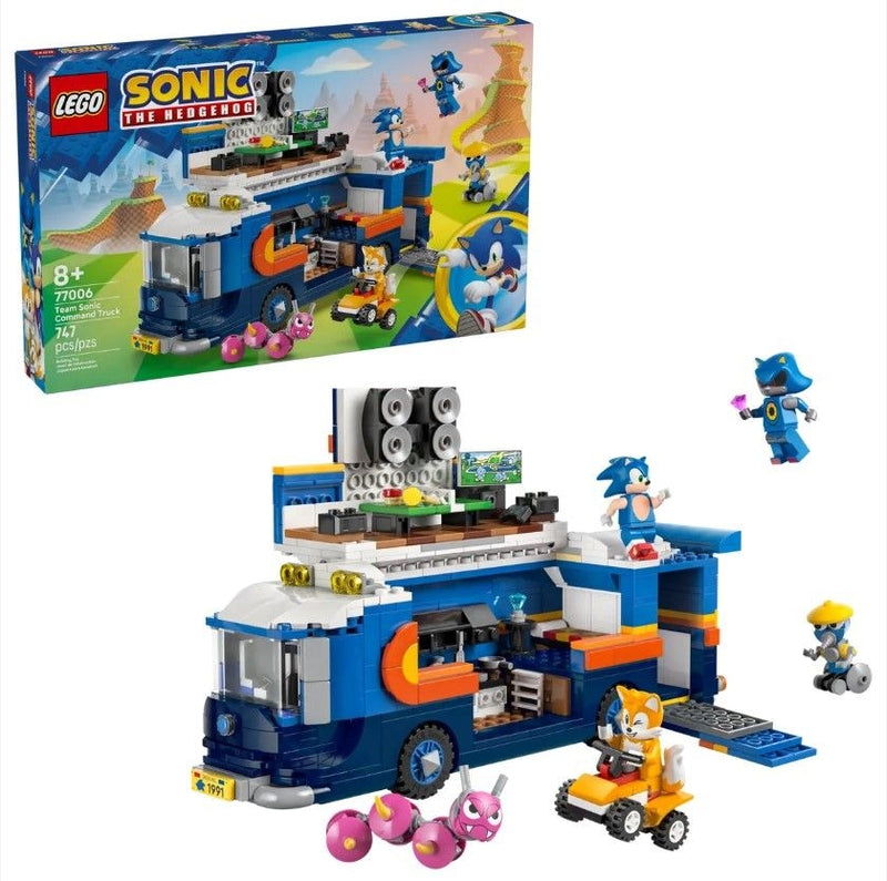 LEGO Sonic Team Sonic Command Truck - 77006, 747-pcs, Ages 8+ X2