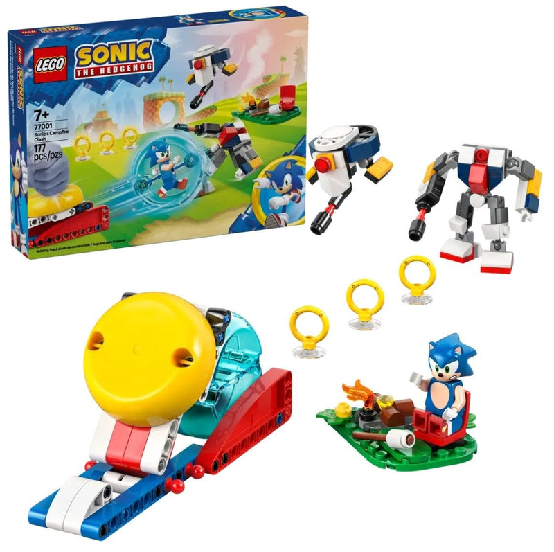 LEGO Sonic The Hedgehog Sonic's Campfire Clash - 77001, 177-pcs, Ages 7+ Q2