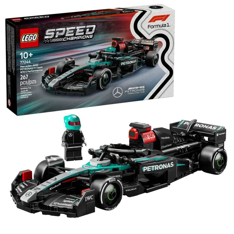 LEGO Speed Champions Mercedes-AMG W15 F1 Race Car - 77244, 267-pcs, Ages 10+ F9