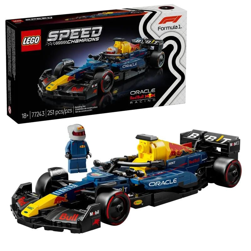 LEGO Speed Champions Oracle Red Bull Racing RB20 F1 Race Car - 77243, 251-pcs, Ages 18+ R4
