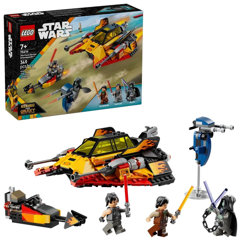 LEGO Star Wars 75414 The Force Burner Snowspeeder - 75414, 349-pcs, Ages 7+ X8