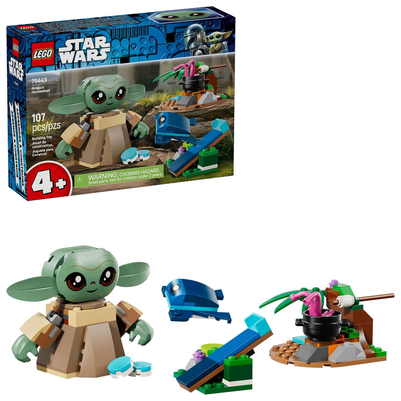 LEGO Star Wars Grogu’s Homestead Building Set - 75443, 107-pcs, Ages 4+ K6