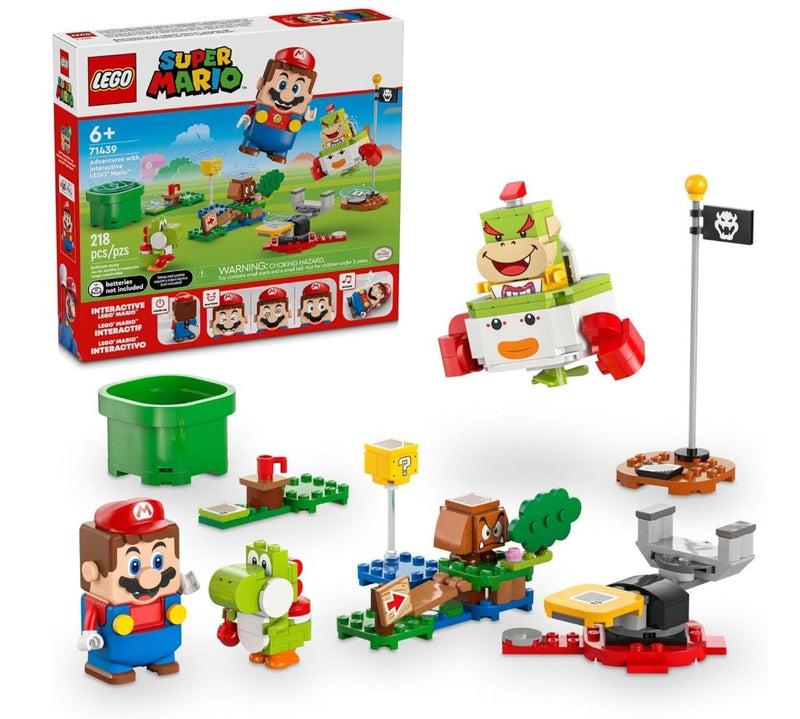 LEGO Super Mario Adventures with Interactive LEGO Mario Playset - 71439, 218-pcs, Ages 6+ T2