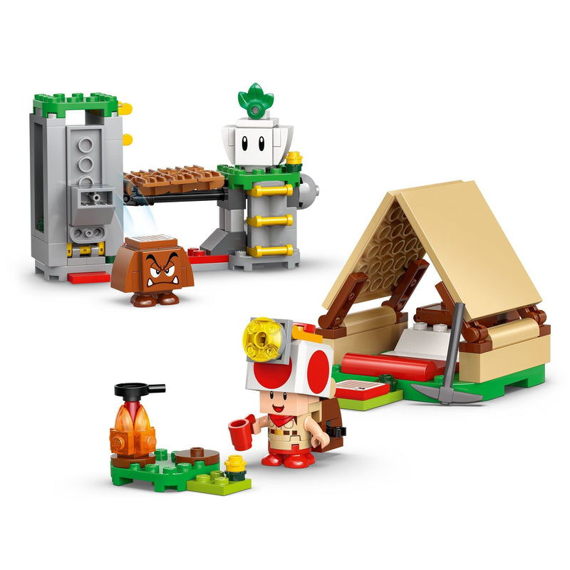 LEGO Super Mario Captain Toad's Camp - 72040, 159-pcs, Ages 6+ Y3