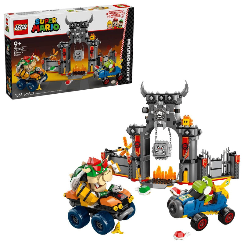 LEGO Super Mario Mario Kart – Bowser's Castle - 72039, 1068-pcs, Ages 9+ G9