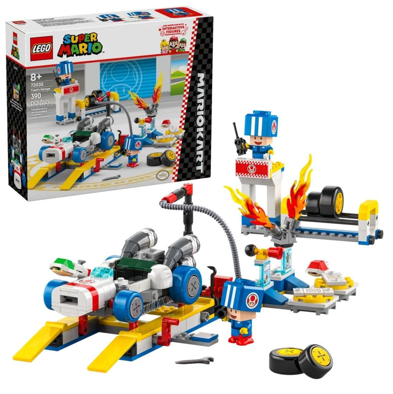 LEGO Super Mario: Mario Kart Toad's Garage - 72035, 390-pcs, Ages 8+ X5