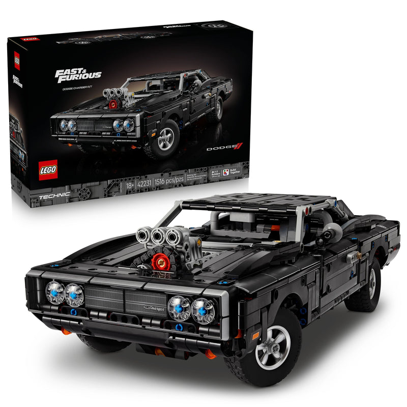 LEGO Techinc Fast and Furious Dodge Charger R/T Car 42231 C6