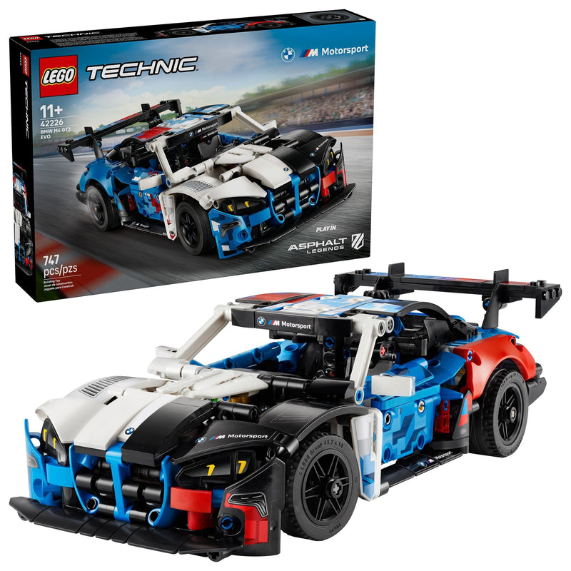 LEGO Technic BMW M4 GT3 EVO Race Car - 42226, 747-pcs, Ages 11+ T8